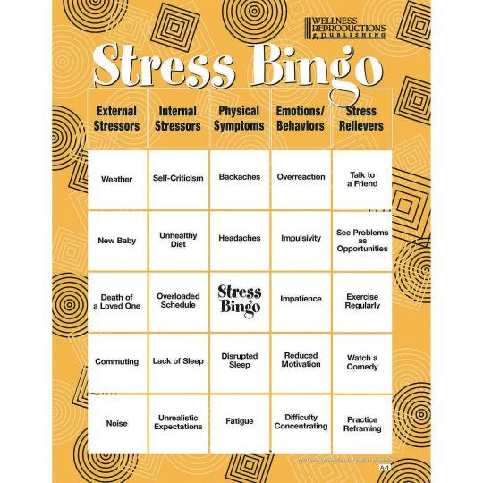 Games |  Adult Bingo Game, Stress Games Games