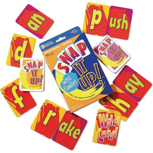 Games |  ­­ Snap It Up! Phonics & Reading Card Game Games Games