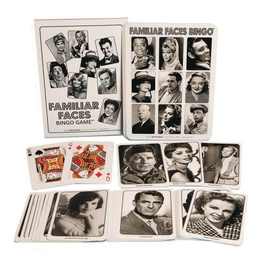 Games |  Familiar Faces Bingo Game Games Games