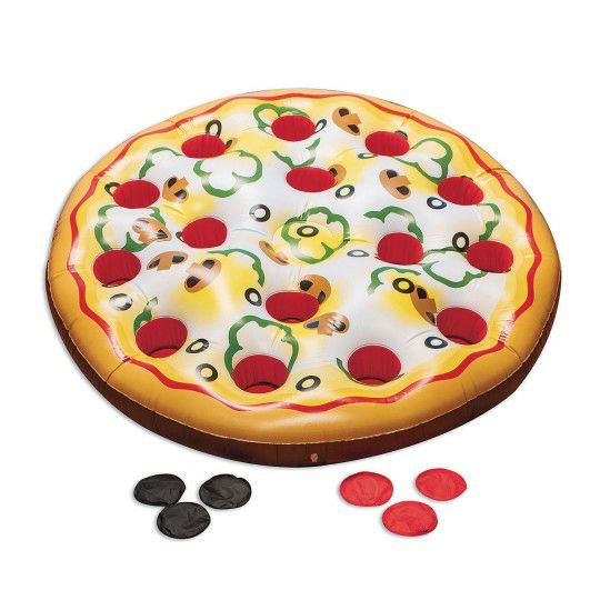 Games |  Jumbo Inflatable Pizza Toss Game, 4′ Diameter Games Games