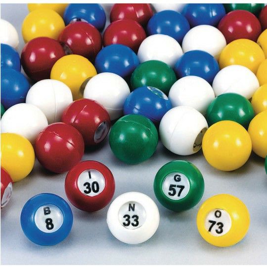 Games |  Plastic Bingo Balls (Set of 75) Games Games