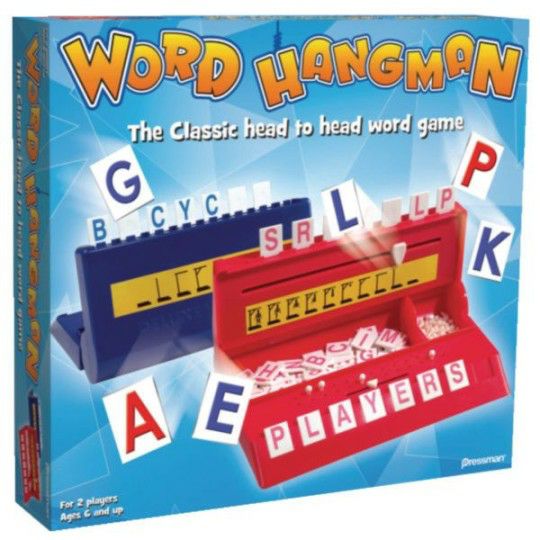 Games |  Pressman Word Hangman Game Games & Sports Supplies Games