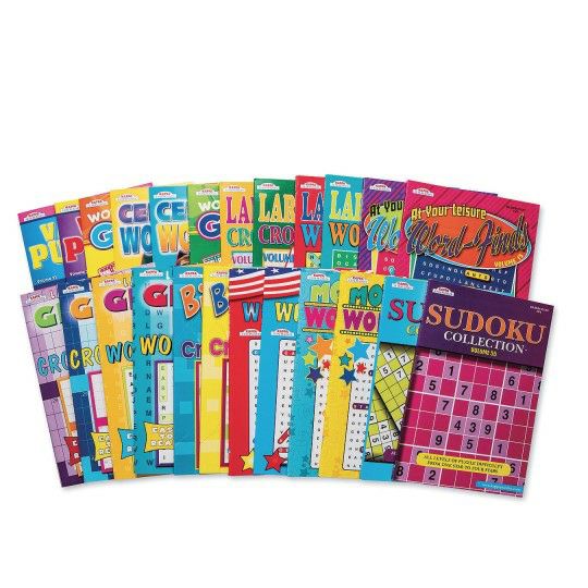 Games |  Puzzle Book Easy Pack (Pack of 24) Games Games