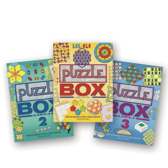 Games |  Puzzle Box 3-Book Set Games Games