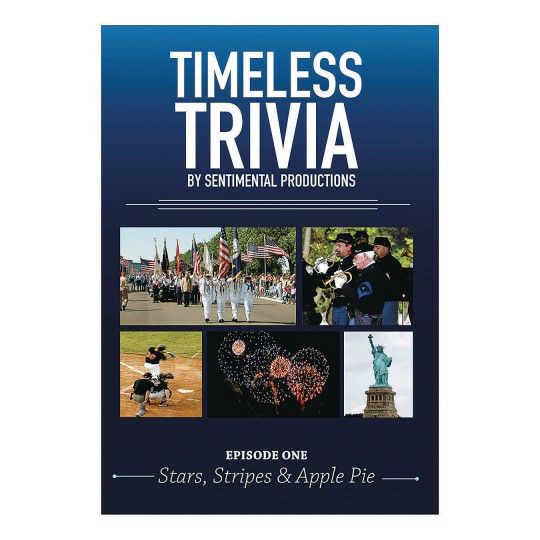 Games |  Timeless Trivia DVD – Episode 1 – Stars, Stripes & Apple Pie Games Games