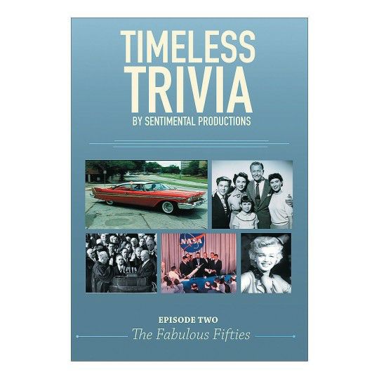 Games |  Timeless Trivia DVD – Episode 2 – The Fabulous Fifties Games Games