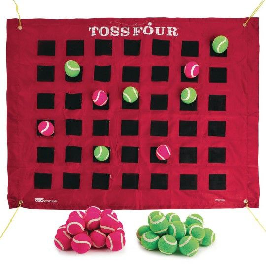 Games |  Toss Four Game Target and Balls Games Games