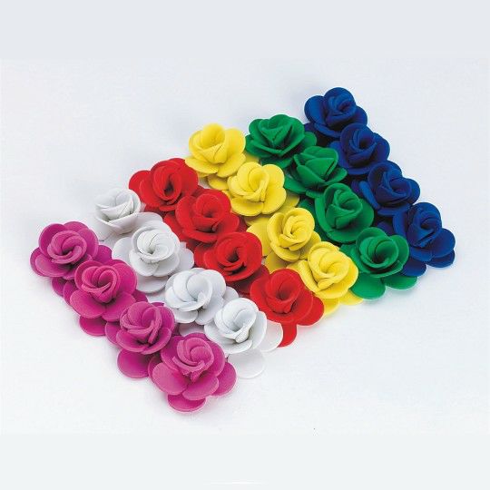 Party & Novelty |  3-D Foam Rose Flowers (Pack of 144) Games & Sports Supplies Party & Novelty