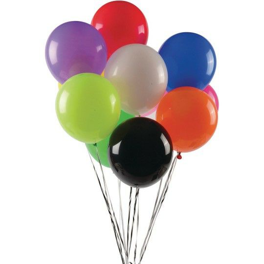 Party & Novelty |  Assorted Color Latex Balloons, 11″ (Pack of 144) Games & Sports Supplies Party & Novelty