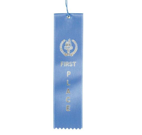 Party & Novelty |  Award Ribbons First Place-Blue (Pack of 50) Games & Sports Supplies Party & Novelty