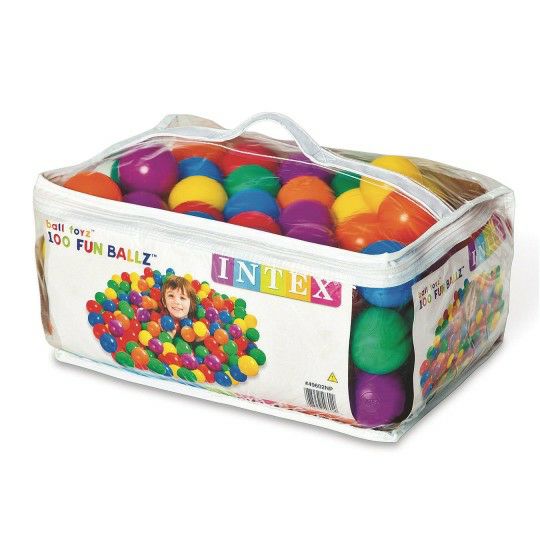 Party & Novelty |  Ball Pit Balls, Medium 2-1/2″ (Pack of 100) Games & Sports Supplies Party & Novelty