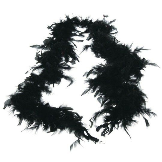 Party & Novelty |  Black Feather Boa, 6’ Games & Sports Supplies Party & Novelty