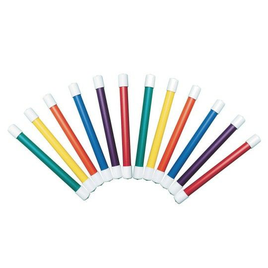 Party & Novelty |   Easy-Grip Relay Batons (Pack of 12) Games & Sports Supplies Party & Novelty