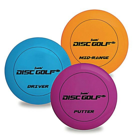 Party & Novelty |  Disc Golf Disc Set (Set of 3) Games & Sports Supplies Party & Novelty