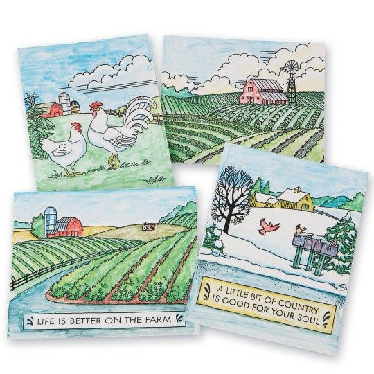 Party & Novelty |   Farm Scenes (Pack of 24) Games & Sports Supplies Party & Novelty