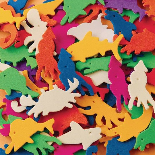 Party & Novelty |   Foam Shapes with Adhesive – Sealife Games & Sports Supplies Party & Novelty