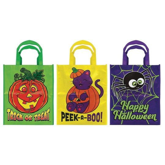 Party & Novelty |  Halloween Trick or Treat Bags (Pack of 12) Games & Sports Supplies Party & Novelty