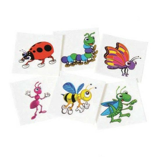 Party & Novelty |  Insect Tattoos (Pack of 144) Games & Sports Supplies Party & Novelty