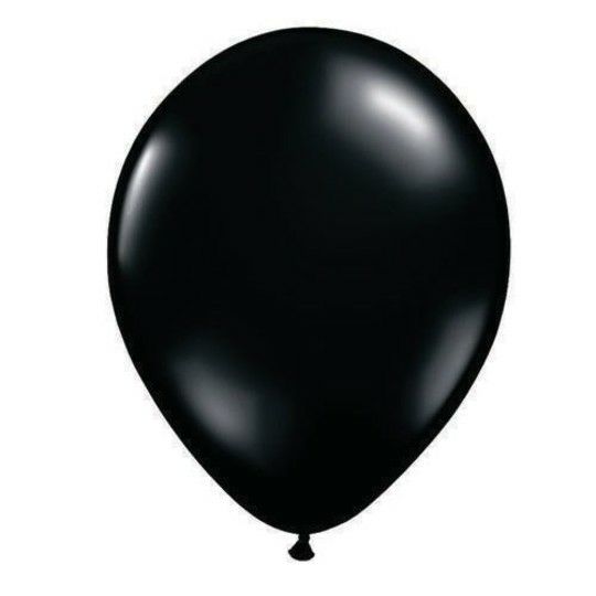 Party & Novelty |   Jeweltone Balloons, Black, 11″ (Bag of 100) Games & Sports Supplies Party & Novelty