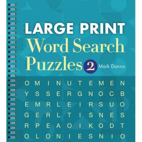 Party & Novelty |  Large Print Word Search Puzzle Book Vol. 2 Games & Sports Supplies Party & Novelty