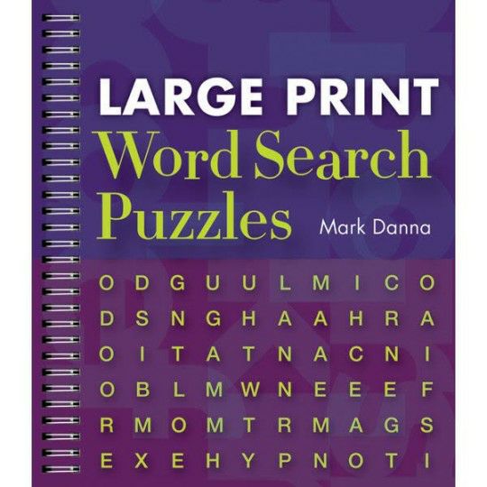 Party & Novelty |  Large Print Word Search Puzzle Book Games & Sports Supplies Party & Novelty