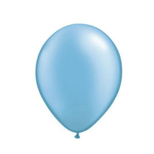 Party & Novelty |   Pearltone Balloons, Azure Blue, 11″ (Bag of 100) Games & Sports Supplies Party & Novelty