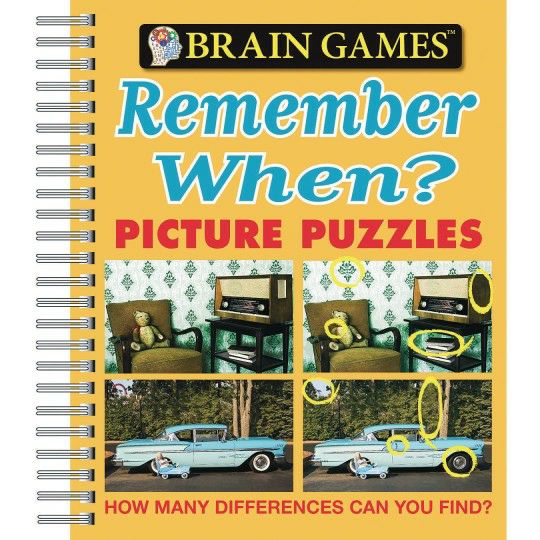 Party & Novelty |  Picture Puzzles Book: Remember When? Games & Sports Supplies Party & Novelty