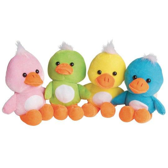 Party & Novelty |  Plush Ducks (Pack of 12) Games & Sports Supplies Party & Novelty