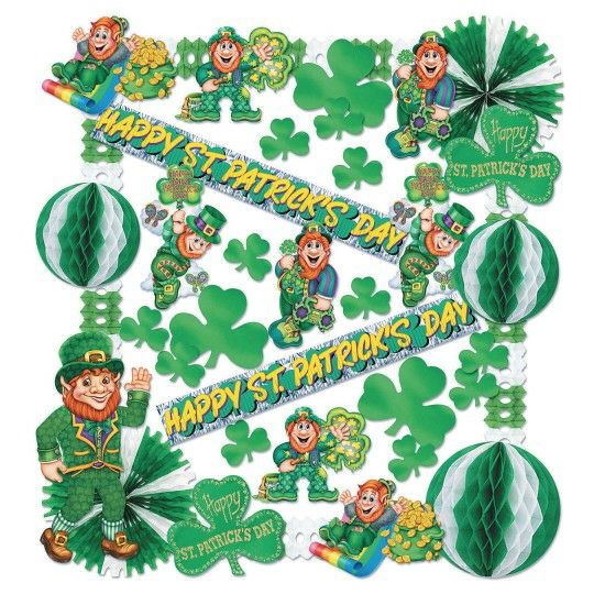 Party & Novelty |  St. Patrick’s Day Decorating Kit Games & Sports Supplies Party & Novelty