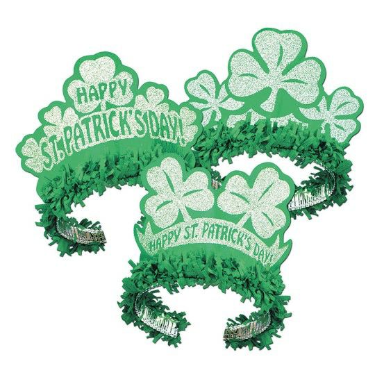 Party & Novelty |  St. Patrick’s Day Tiaras (Box of 50) Games & Sports Supplies Party & Novelty