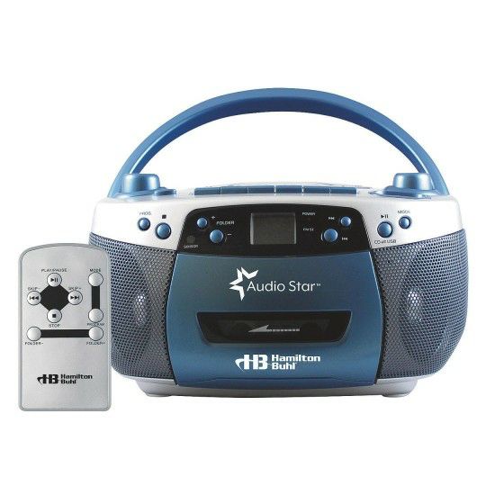 Senior Activities |  AM FM MP3 Cassette CD Player with USB Remote Games & Sports Supplies Senior Activities