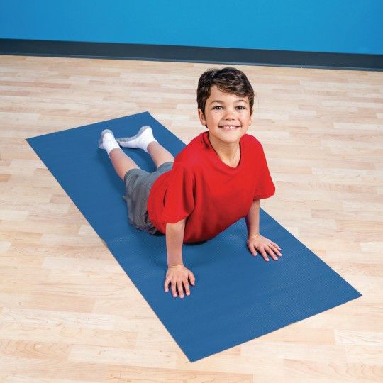 Senior Activities |  Blue Tapas Yoga Mat, 68″ x 24″ Games & Sports Supplies Senior Activities