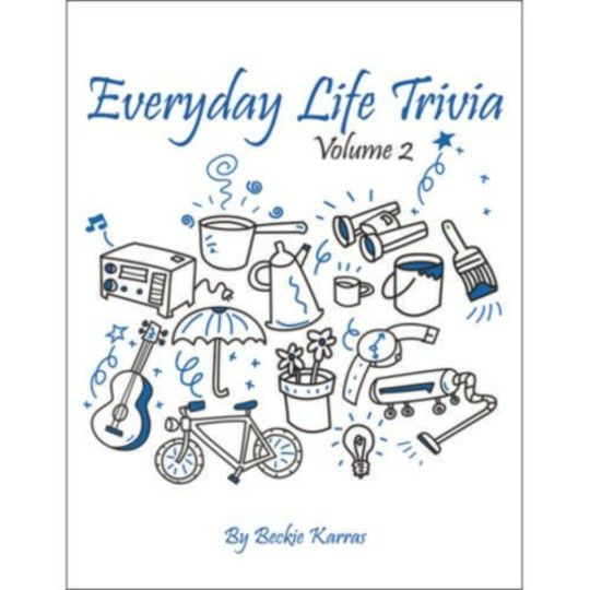 Senior Activities |  Everyday Life Trivia Volume 2 Games & Sports Supplies Senior Activities