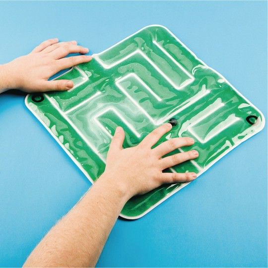 Senior Activities |   Green Sensory Gel Maze Games & Sports Supplies Senior Activities