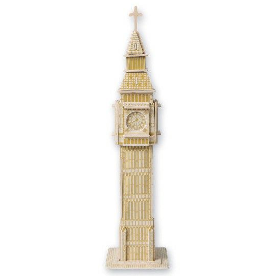 Senior Activities |  Punch and Slot Landmark: Big Ben (Pack of 6) Games & Sports Supplies Senior Activities