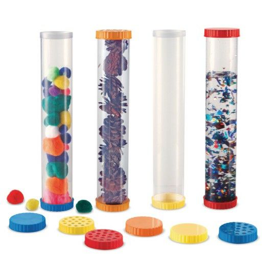 Senior Activities |  Sensory Tubes (Set of 4) Games & Sports Supplies Senior Activities