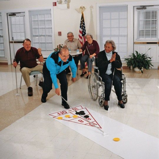 Senior Activities |  Shuffleboard Set Games & Sports Supplies Senior Activities