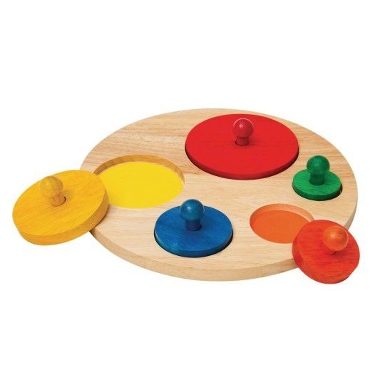 Senior Activities |  The Circle Sorter – Early Learning Matching Puzzle Toy Games & Sports Supplies Senior Activities