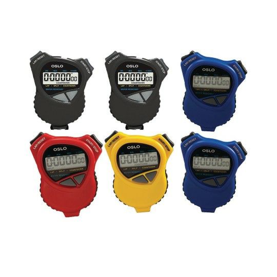 Sports & PE |   1000W Stopwatch Countdown Timer (Set of 6) Games & Sports Supplies Sports & PE