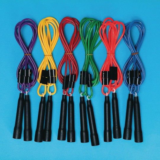 Sports & PE |  Adjustable Length Jump Rope (Set of 6) Games & Sports Supplies Sports & PE