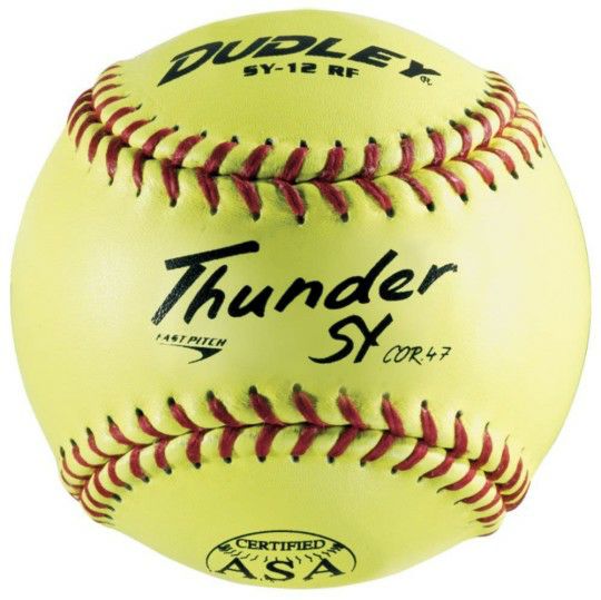 Sports & PE |   ASA Thunder 12″ Fast Pitch Synthetic Softball SY12RF Games & Sports Supplies Sports & PE