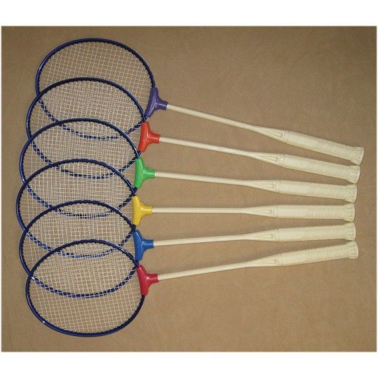 Sports & PE |   Badminton Racquet Set (Set of 6) Games & Sports Supplies Sports & PE