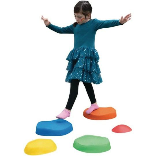 Sports & PE |  Bintiva Balance Stepping Stones Games & Sports Supplies Sports & PE