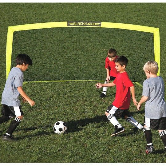 Sports & PE |   Blackhawk Portable Soccer Goal, 6-1/2’ x 3-1/4’ Games & Sports Supplies Sports & PE