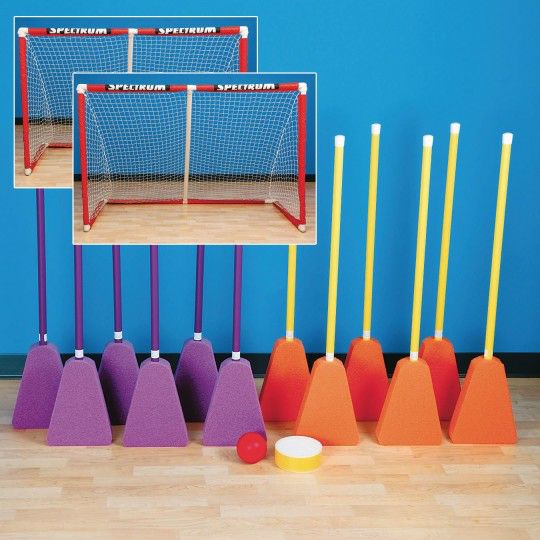 Sports & PE |  Broomball Easy Pack, 42″L Brooms Games & Sports Supplies Sports & PE