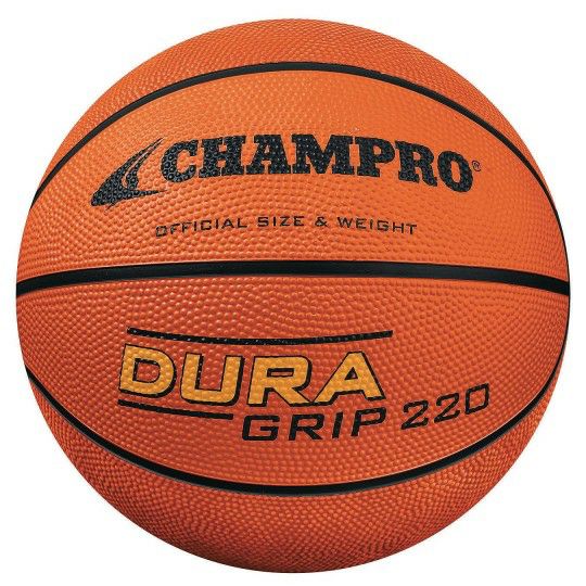 Sports & PE |  Champro Dura-Grip 230 Rubber Basketball, 28.5” Games & Sports Supplies Sports & PE