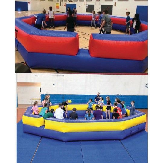 Sports & PE |  Deluxe 2-Color Inflatable GaGa Pit Games & Sports Supplies Sports & PE