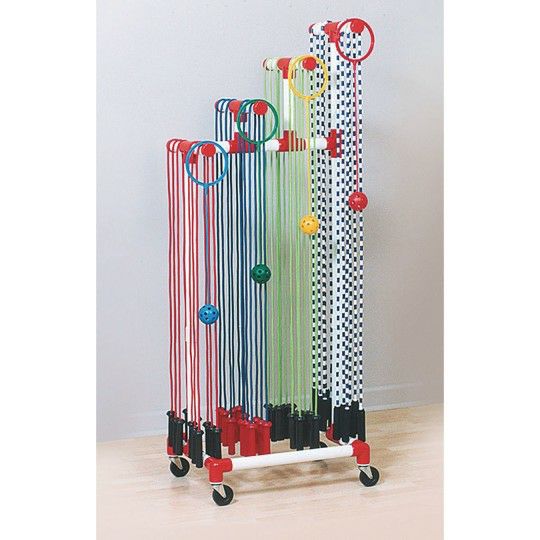 Sports & PE |  EZ Jump Rope Cart Games & Sports Supplies Sports & PE