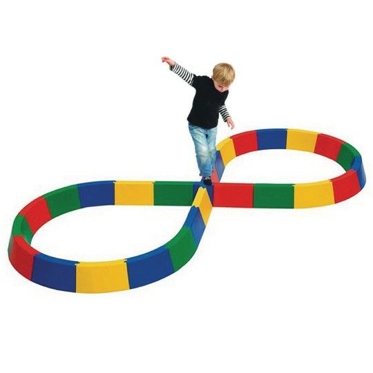 Sports & PE |  Figure 8 Balance Beam Set Games & Sports Supplies Sports & PE