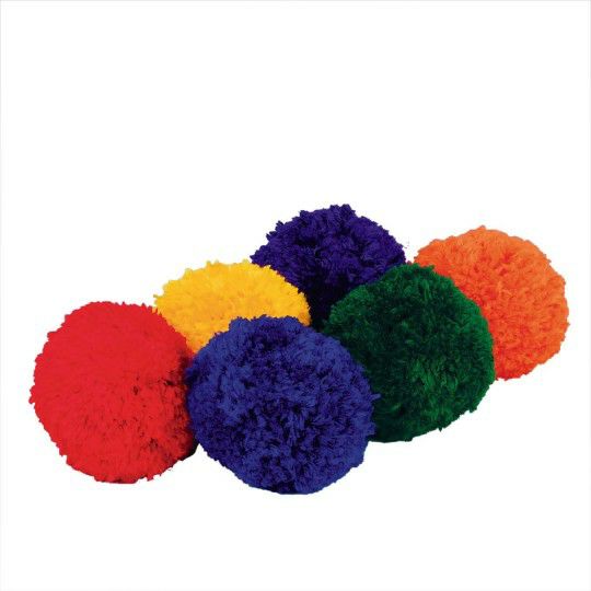 Sports & PE |  Fleece Balls, 4″ (Set of 6) Games & Sports Supplies Sports & PE